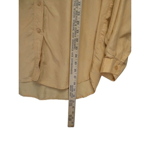 Vintage Moda BB Dakota Silk Fringe Shirt Womens Size M Western 80s Blouse retro‎ - Picture 6 of 8